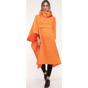Neon oranje regenponcho van Mac in a Sac