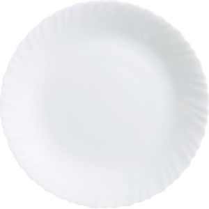 Luminarc dinerbord, wit, rond, 25 cm, Feston