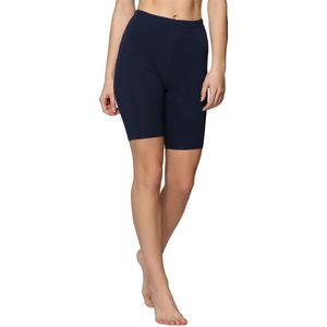 Bellivalini BLV-BLV50-157-LE Dames Leggings - Sport - Vrijetijdsbroek - Kort - Katoen - Sporbroek - Yogabroek - Marineblauw - S