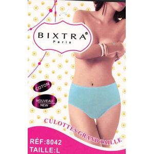 Dames slips - Hoge taille - 3XL - ultieme comfort en klassieke stijl - 6-pack katoenen hoge taille slips - Onderbroek