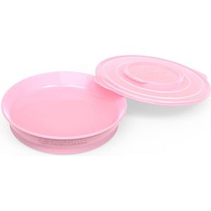 Twistshake Klikmat + Bord Pastel Roze