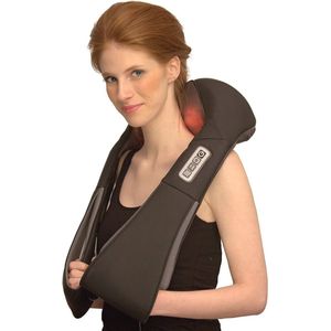 Shiatsu Massager voor Nek en Schouders - Massage Apparatuur met Warmte voor Spierpijnverlichting