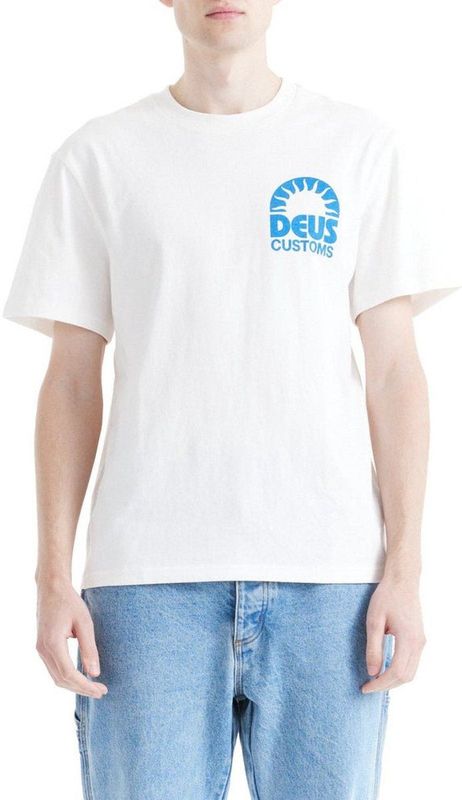 Deus Ex Machina - Melodies - T-shirt - Wit - Regular Fit