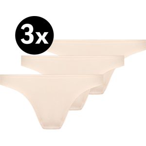 Smilodox - Felisha - String Slip - Multi - 3er Pack - Ademend en Naadloos