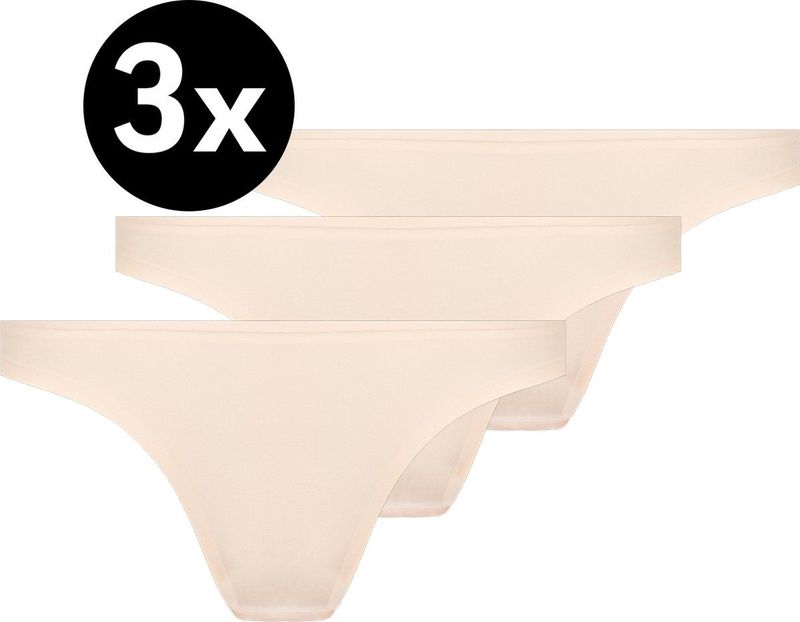 Smilodox - Felisha - String Slip - Multi - 3er Pack - Ademend en Naadloos