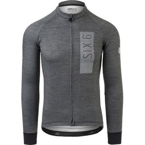 AGU Merino Fietsshirt Lange Mouwen II SIX6 Heren - Zwart - S