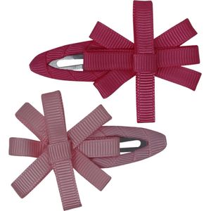 Jessidress Haarspeldjes 2 haarspelden Meisjes Haarclips - Roze