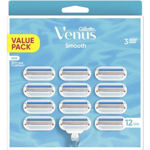 Gillette - Venus Smooth - Scheermesjes - 3 Mesjes - Volledig Recyclebaar