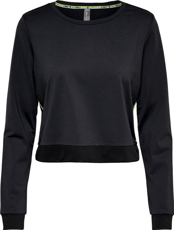 Only Play - Ador Short Sweatshirt - Zwart - Dames