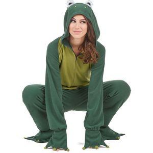 Vegaoo - Kikker kostuum voor vrouwen