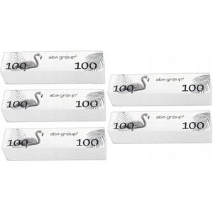Aba Group Polijstblok Wit 100/100 - 5 st