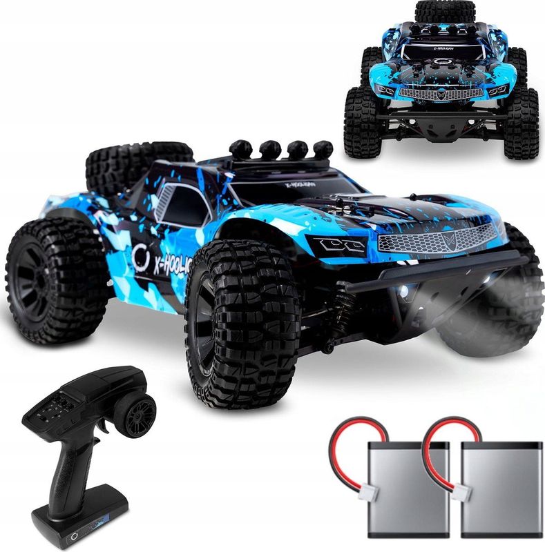 Overmax Hooligan - RC auto - 4x4 wielaandrijving - Schaal 1:10 - Gebruik op 40 minuten - Bereik tot 100 meter