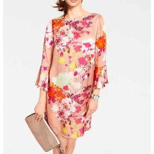 Ciao Bella Printjurk van Duitse modehuis Heine, Abrikooskleurig, Maat 36