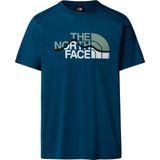The North Face - SS Mountain Line Tee - T-Shirt - Mineral Ink