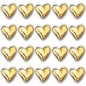 Decoratieve Hartmagneten - 20 Stuks voor Koelkast en Whiteboard