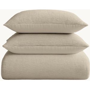 Decoware - Mousseline Easy - Dekbed zonder Overtrek - Taupe - 140x200