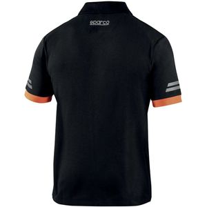 Sparco TOLEDO Groen – Technische Polo met Reflecterende Details