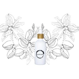 Amandelolie - glazen pipet flesje 50ml (navulbaar en plasticvrij verpakt) - vegan - dierproefvrij en zonder chemische toevoegingen - amandel huidolie