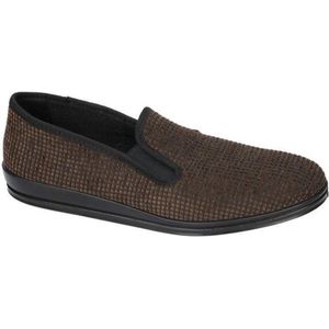Rohde -Heren -  bruin donker - pantoffels & slippers - maat 44