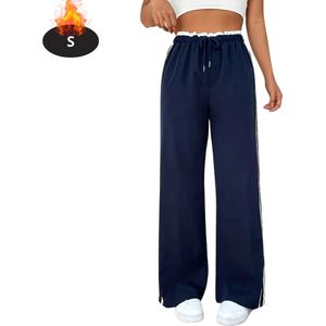 Bovista Trainingsbroek Dames - Sportbroek - Trainingsbroek Lang - Trainingspak - Sportkleding - Marineblauw - S