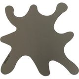 NOOBLU Deco onderlegger SPLASH - Lead grey - 40 x 40 cm