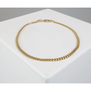 Christian gouden massieve armband