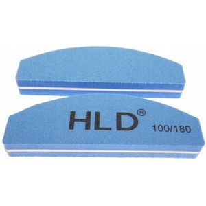 Mini Polijstblok Nagelvijl 100/180 - 5 Stuks