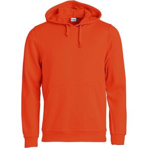 Clique Basic Hoody 021031 - Diep-oranje - L