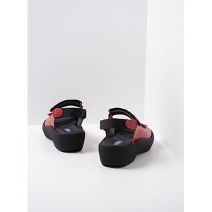 Wolky Sandalen Jewel rood leer