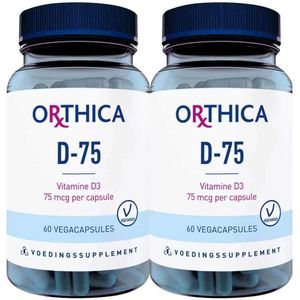 2x Orthica D-75 60 capsules