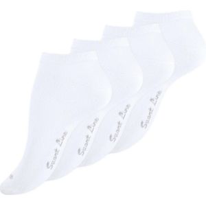 Sokken - Korte witte damessokjes - 8 paar - Maat 39/42