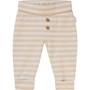 Noppies Unisex Pants Baxley slim fit stripe Unisex Broek - Biscotti - Maat 56