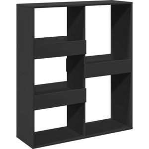 vidaXL Boekenkast/Kamerscherm Zwart 100x33x115 cm Boekenkast - Boekenkasten - Boeken Plank - Schappenkast