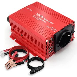 Lexium Omvormer 12V 230V - Spanningomvormer - Auto omvormer - Stopcontact - Autolader