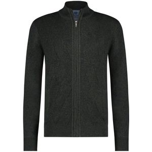 Fellows United Vest v-neck argyle fantasy Dark Green (32.1121 - 172)