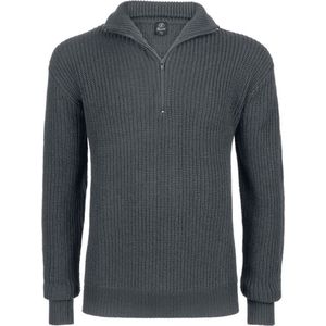 Brandit - Marine Troyer Sweater/trui - L - Grijs