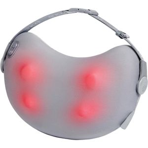 Shiatsu Massagekussen voor Nek, Schouders en Rug met Warmtefunctie - Ideaal voor Thuis en Kantoor