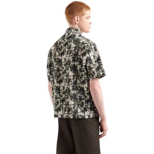 Armani Exchange - XM001240AF14869F0039 - T-shirt - Groen - Katoen - Korte Mouwen