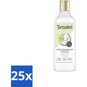 Timotei - Crèmespoeling - Kokosmelk & Aloe Vera - Droog Tot Normaal Haar - 300ml - Bulkverpakking - 25 stuks