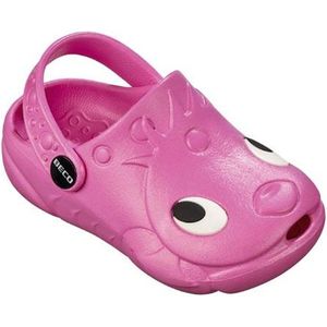 BECO SEALIFE Klompen - Junior- Eva - Roze - Maat 24-25