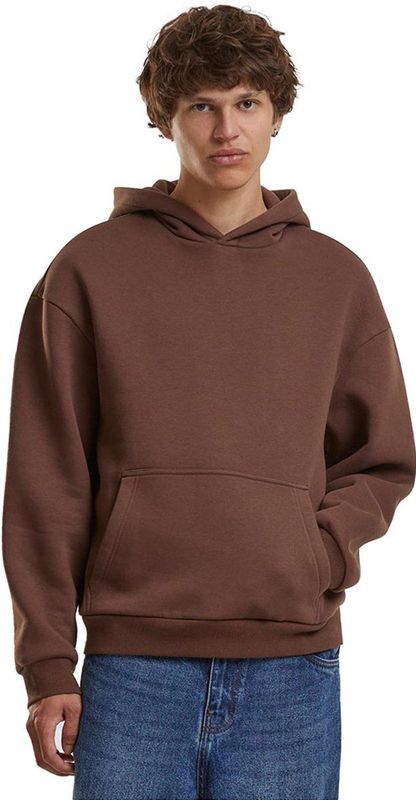 Hoodie - Pluche - Grijs - Katoen/Polyester