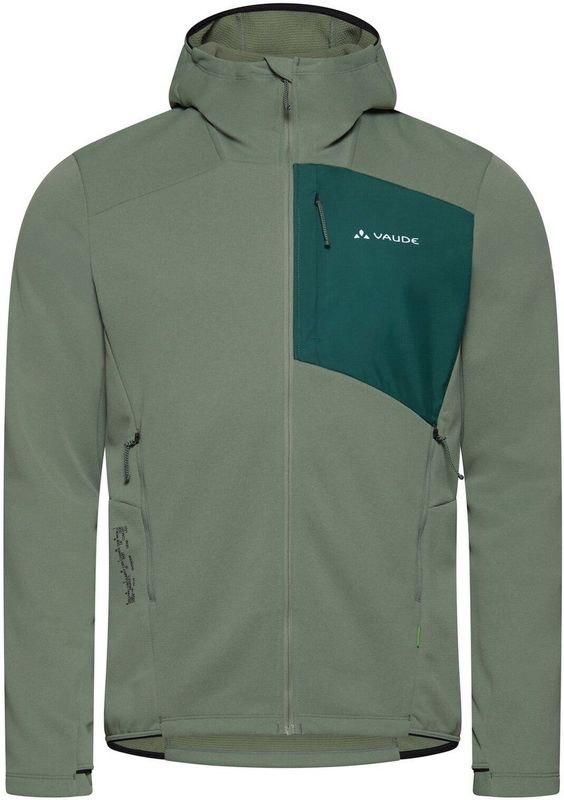 VAUDE - Monviso Fleece Jacket III - Outdoorjas - Heren - Met Kap - Fleece