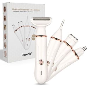 Parvale - 4 in 1 - Epileerapparaat - Neushaartrimmer & Bikinitrimmer - Oplaadbaar