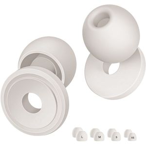 Nova Venture CometPods – Loop Earplugs Style – 33dB Noise Reduction Earplugs – The Quiet Experience – Comfortabele Oordoppen – Wit