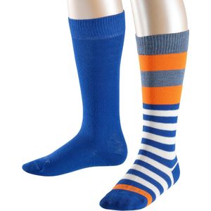 Esprit Kniekousen Block Stripe 2-Pack