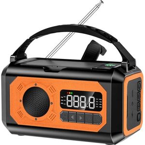 Noodradio - SOS Noodradio - Radio - Zonnepaneel - Led Verlichting - Zonne Energie - Emergency Radio - SOS Radio