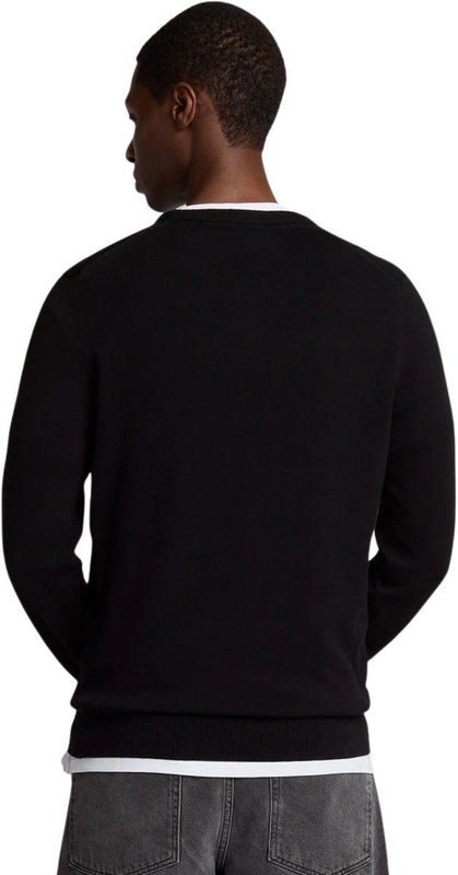 Lyle & Scott - Truien - Zwart - Katoen