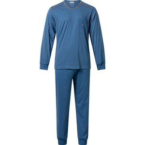 Heren pyjama Gentlemen v-hals 944225 100% katoen single jersey maat XL