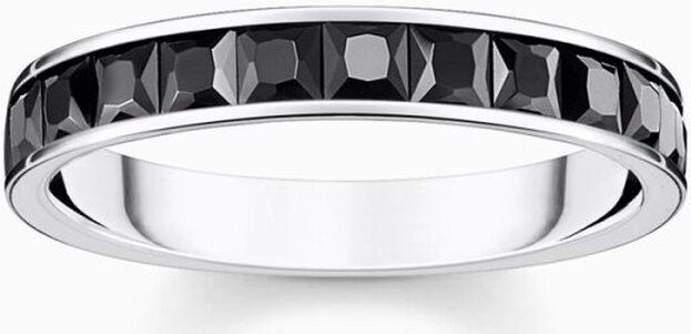 Thomas Sabo - TR2358-643-11 - Ring - Zwart - 925er Zilver