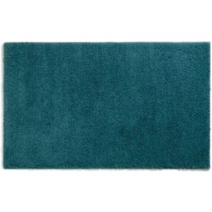 Badmat, 100 x 60 cm, Polyester, Petrol Blauw - Kela | Maja